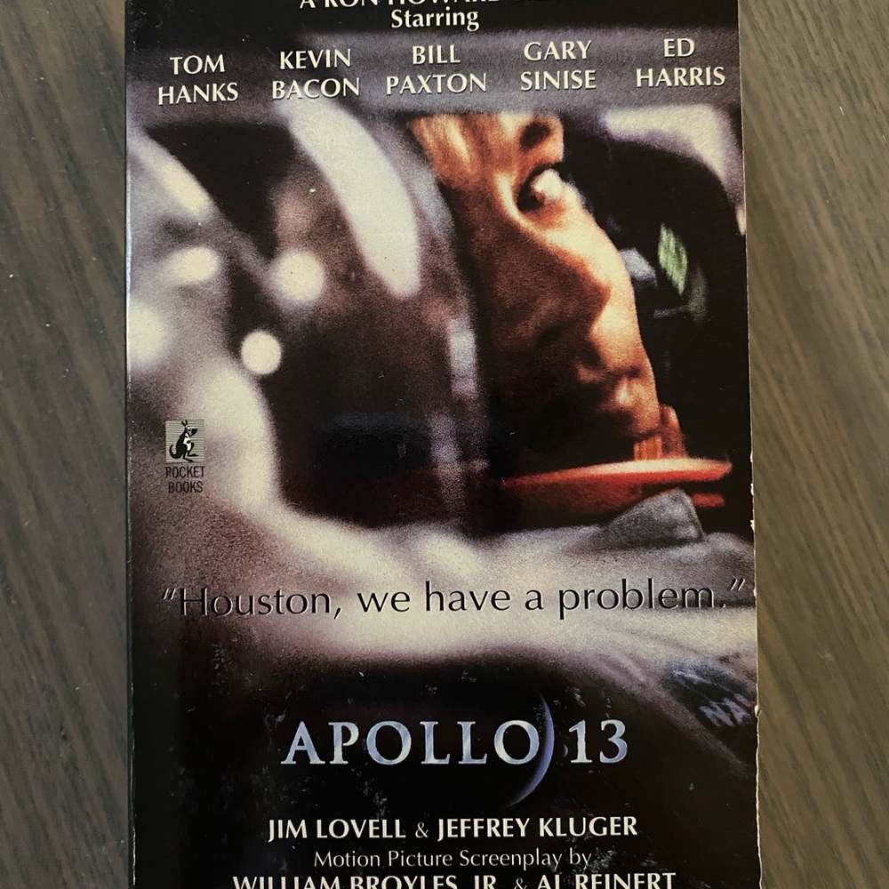 Apollo 13 Book – Jim Lovell & Jeffrey Kluger – Great Condition